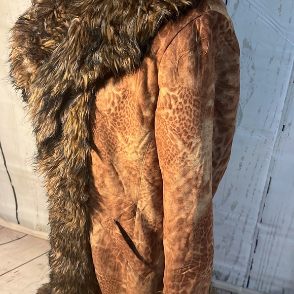 Long Suede Coat - Picture 3 of 8